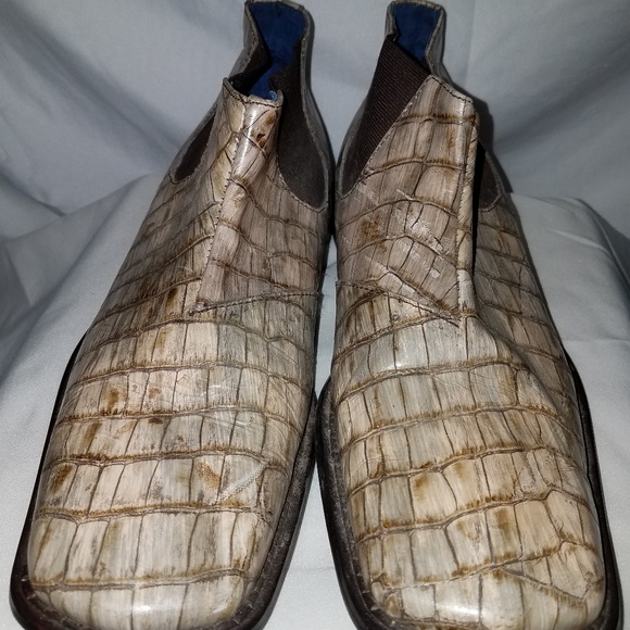 Snakeskin dress shoes